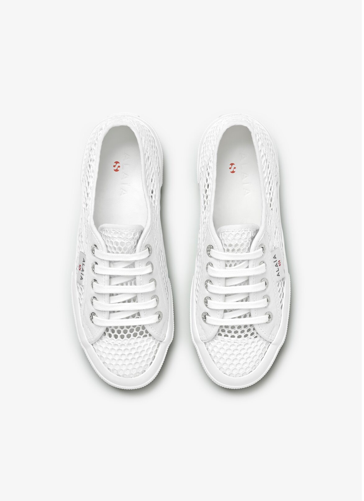 Superga sneakers in cotton ALAÏA BEIGE SUPERGA SNEAKERS IN COTTON